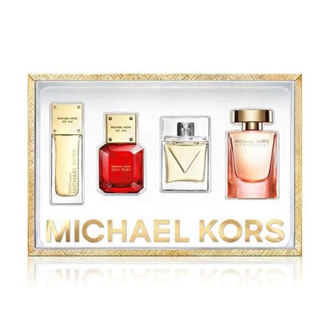 michael kors mini perfume set|michael kors miniature perfume set.